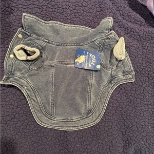 Grey jacket for dogs